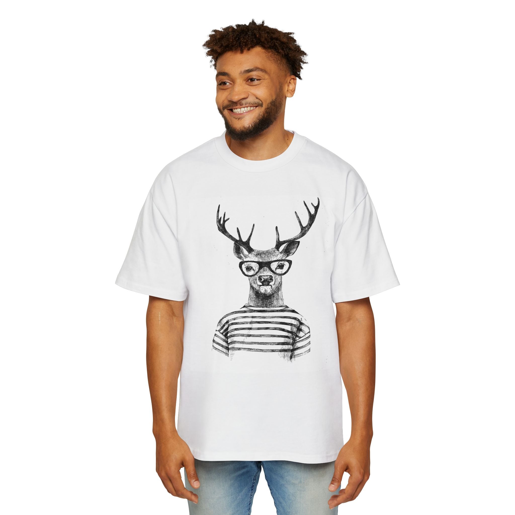 Whimsical Deer Graphic Tee