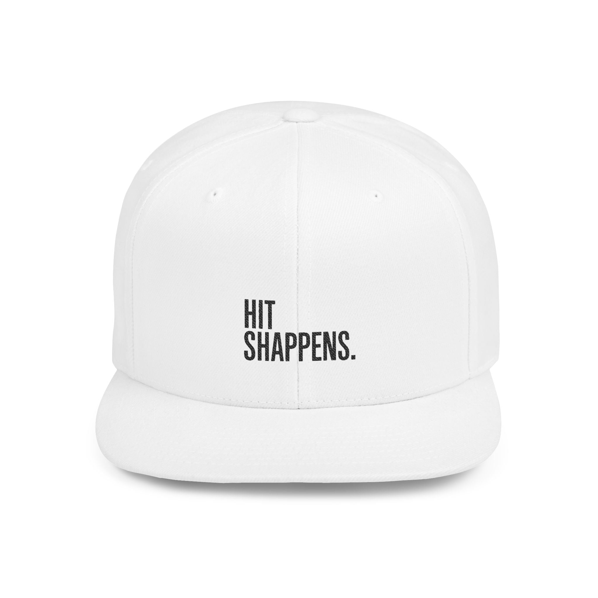 Flat Bill Snapback Hat - Unisex