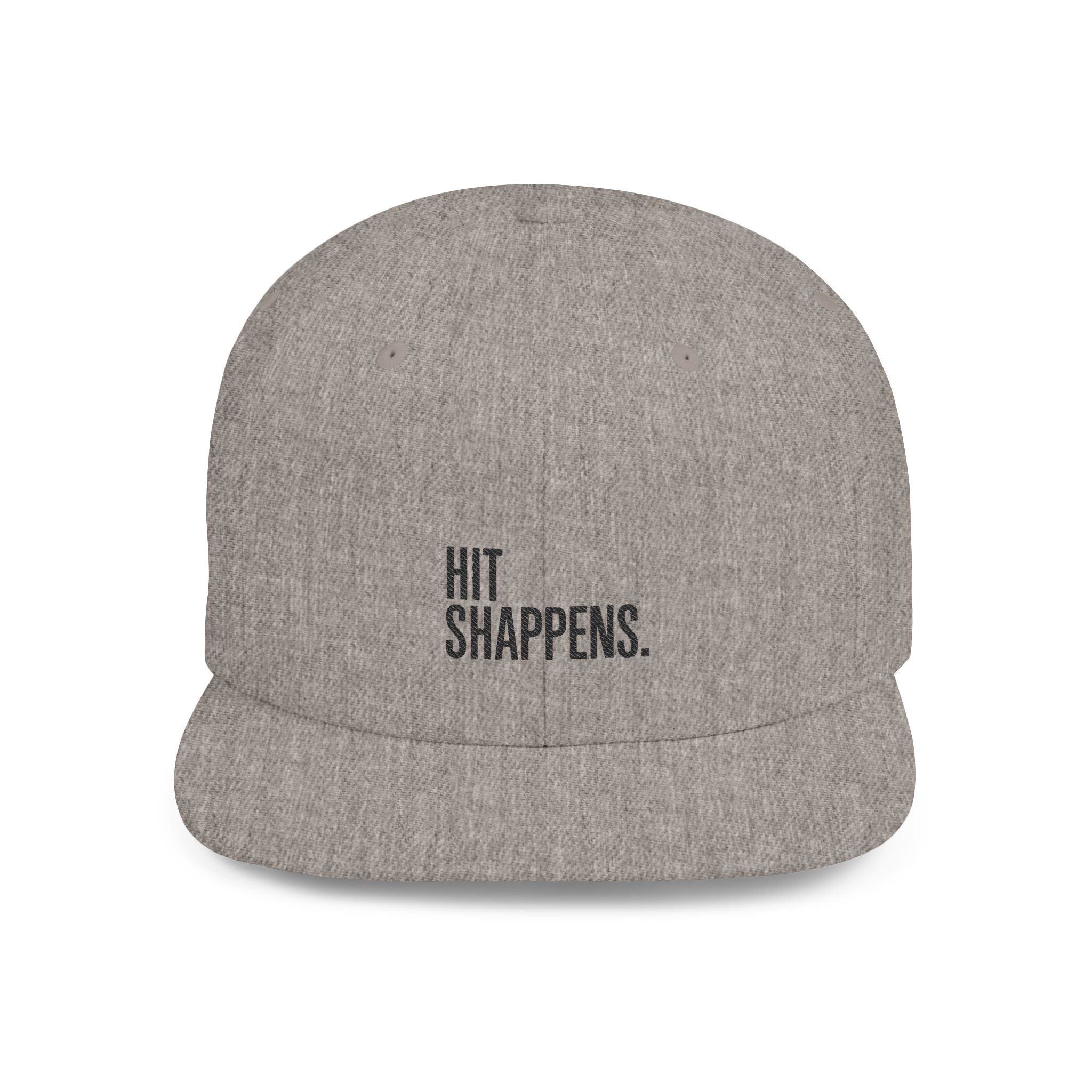 Flat Bill Snapback Hat - Unisex