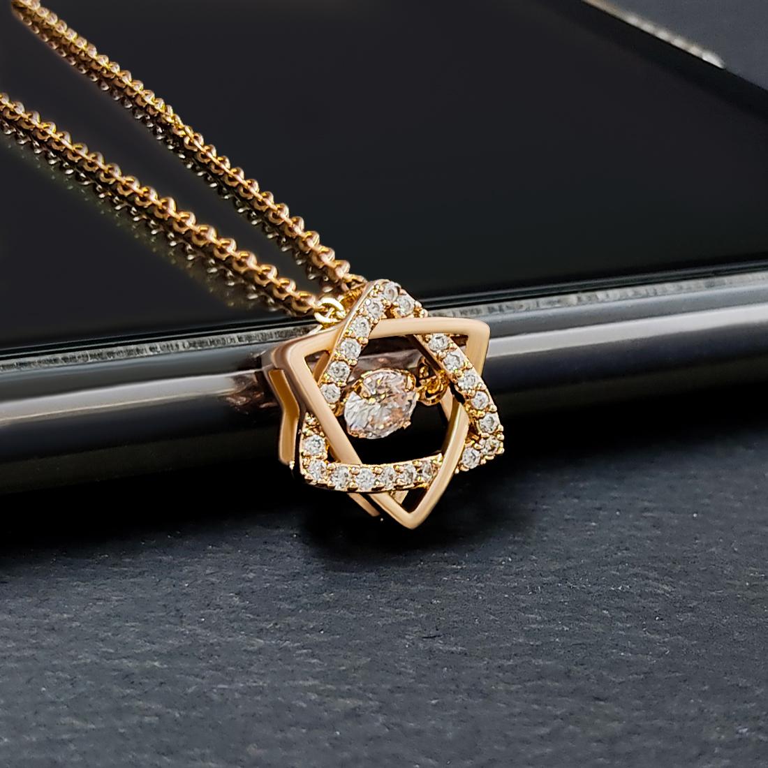 Beautiful American Pendant With Chain