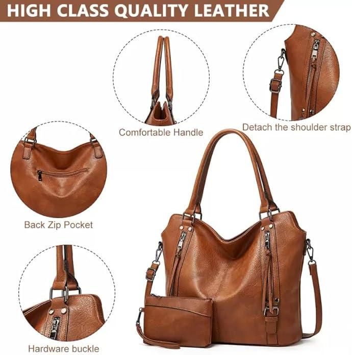Leather Hobo Bag