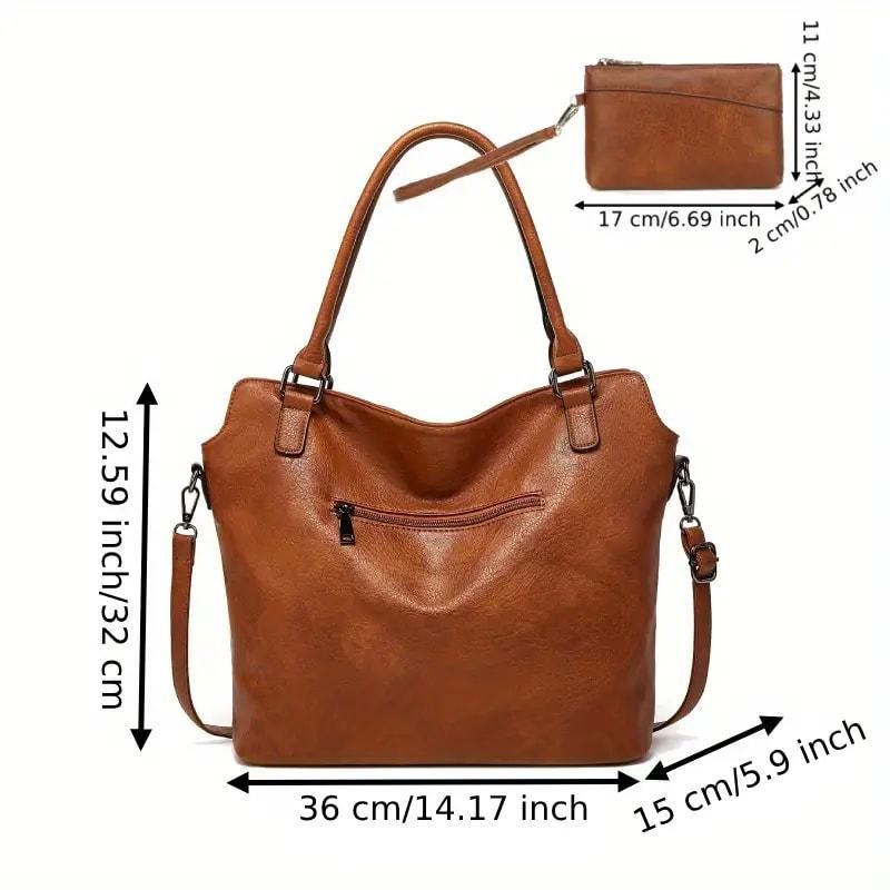 Leather Hobo Bag