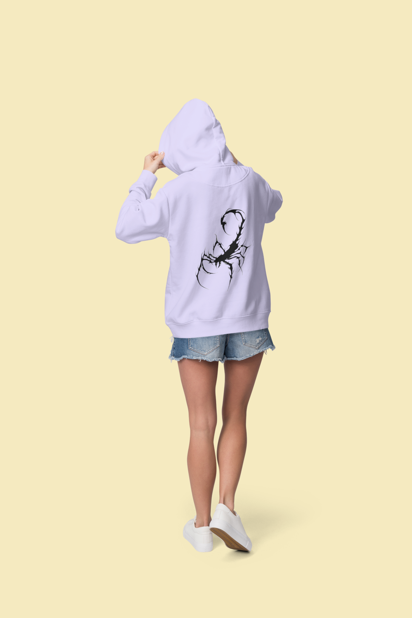 Lavender Poison Oversized Hoodie