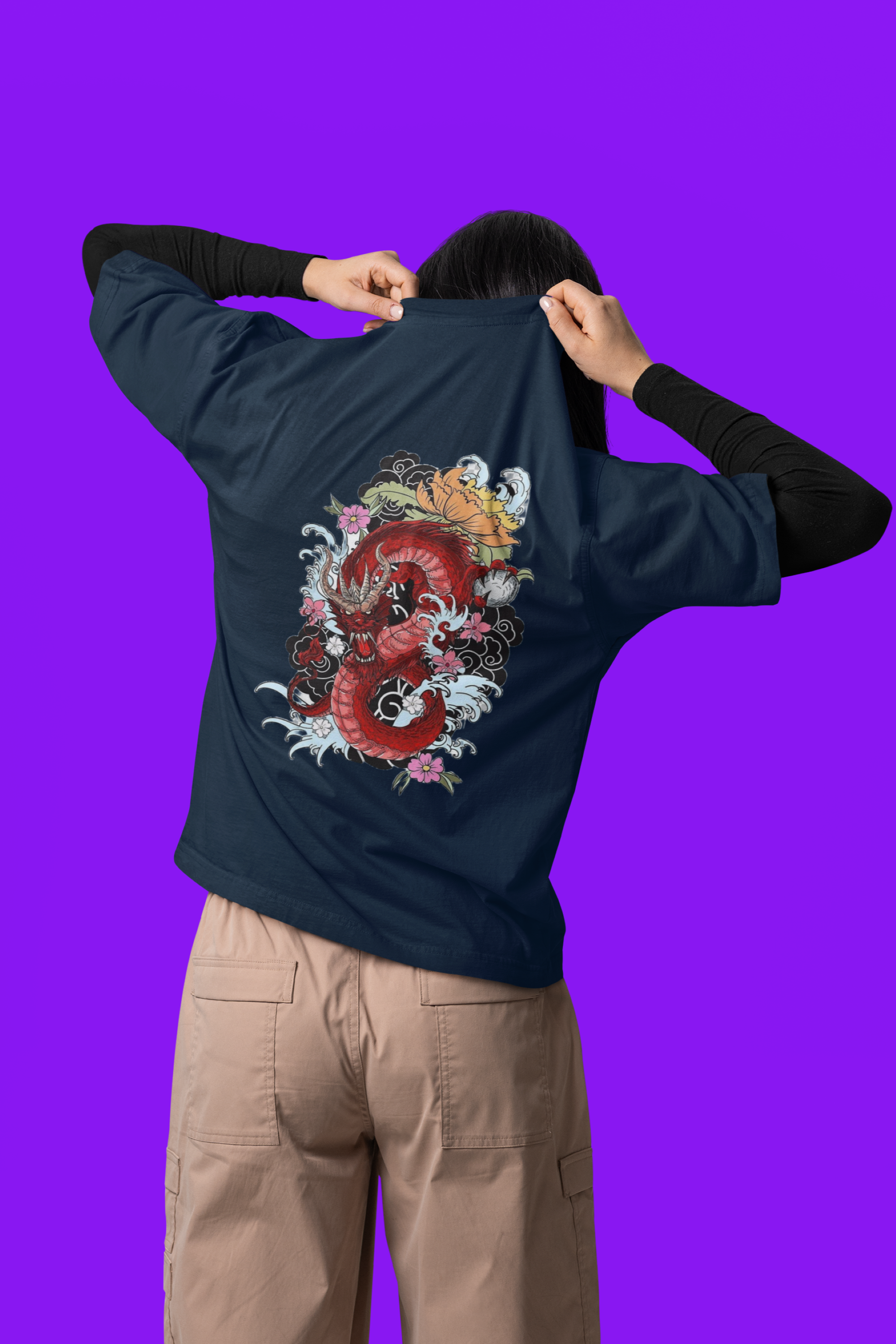 Blue Drux Drago T-Shirt