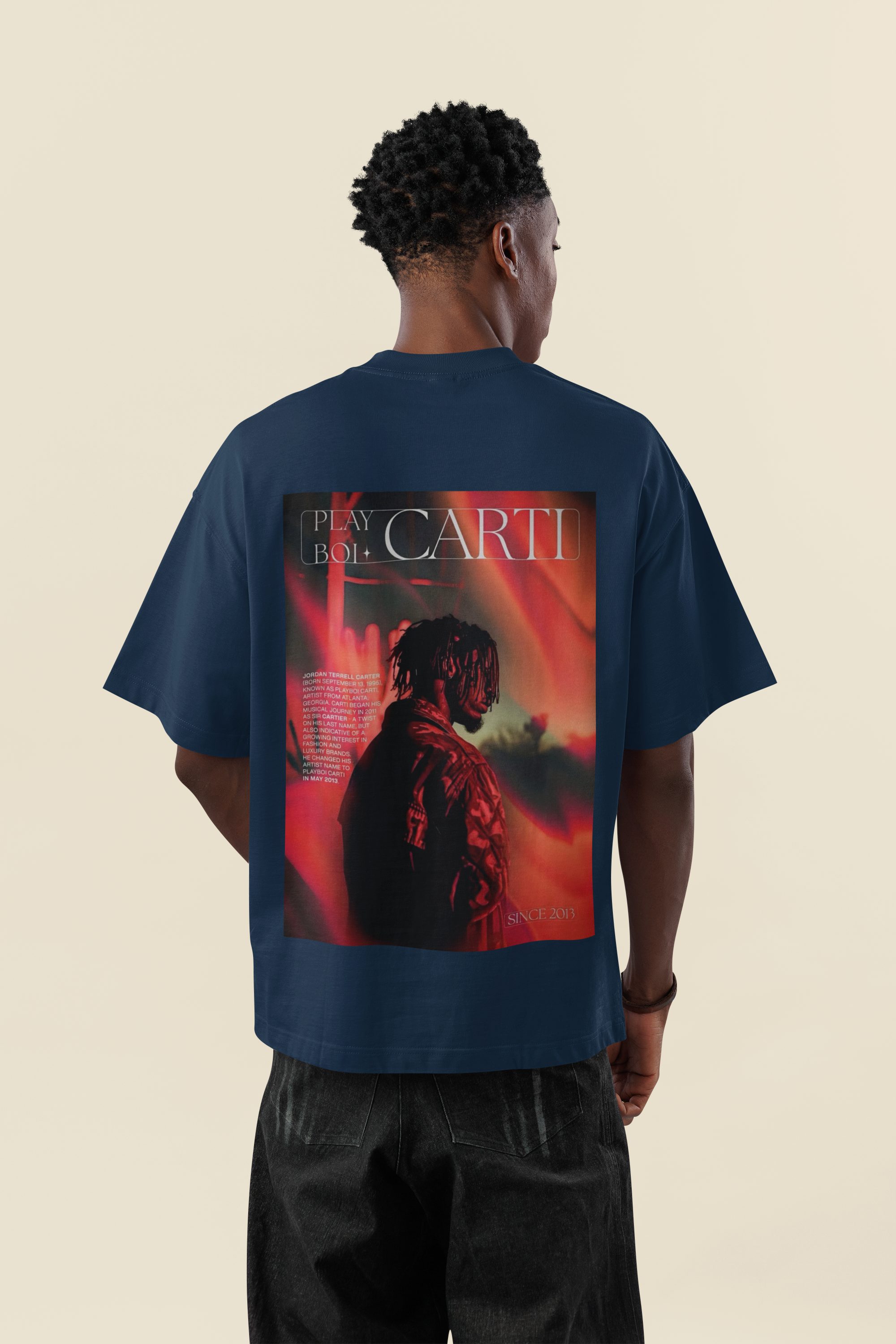 Unisex Terry Oversized Tee