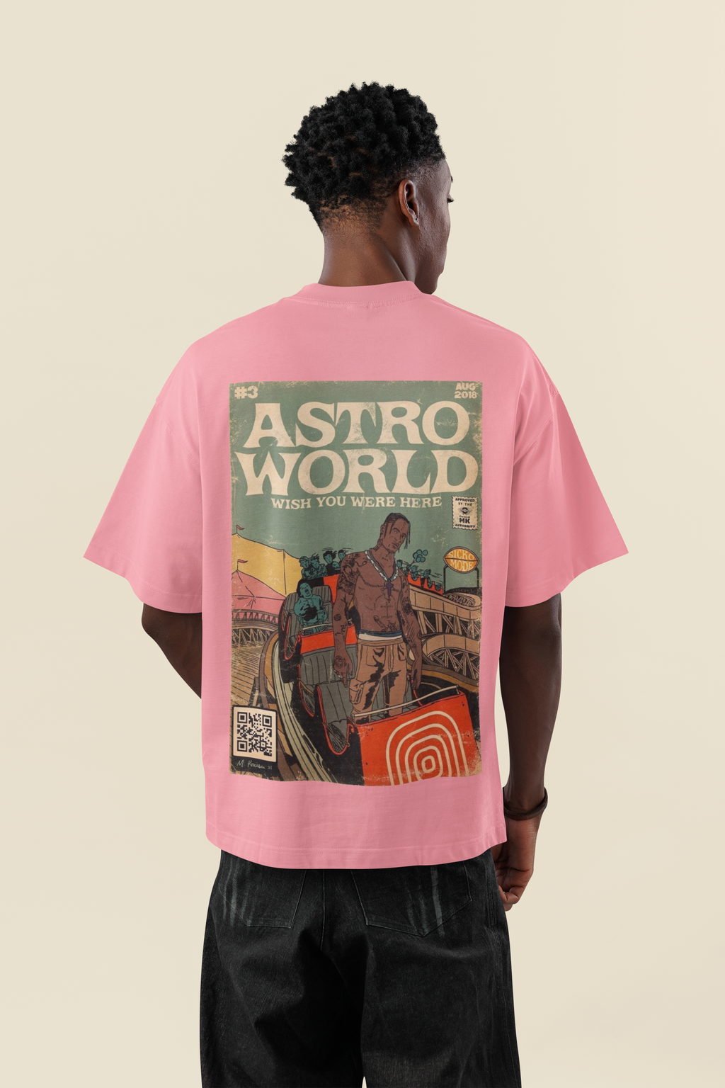 Unisex Terry Oversized Tee