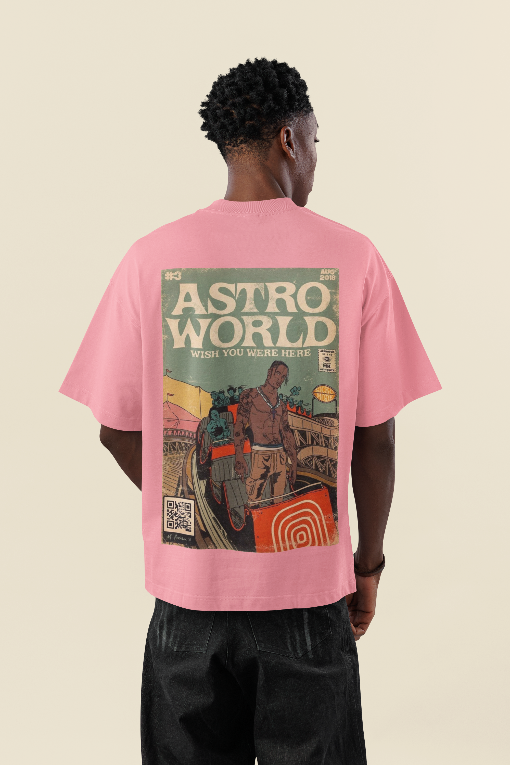 Unisex Terry Oversized Tee