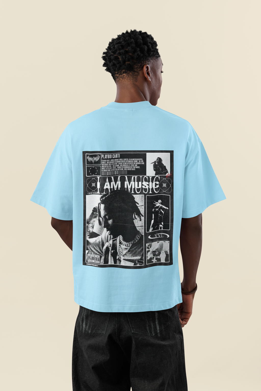 Unisex Terry Oversized Tee