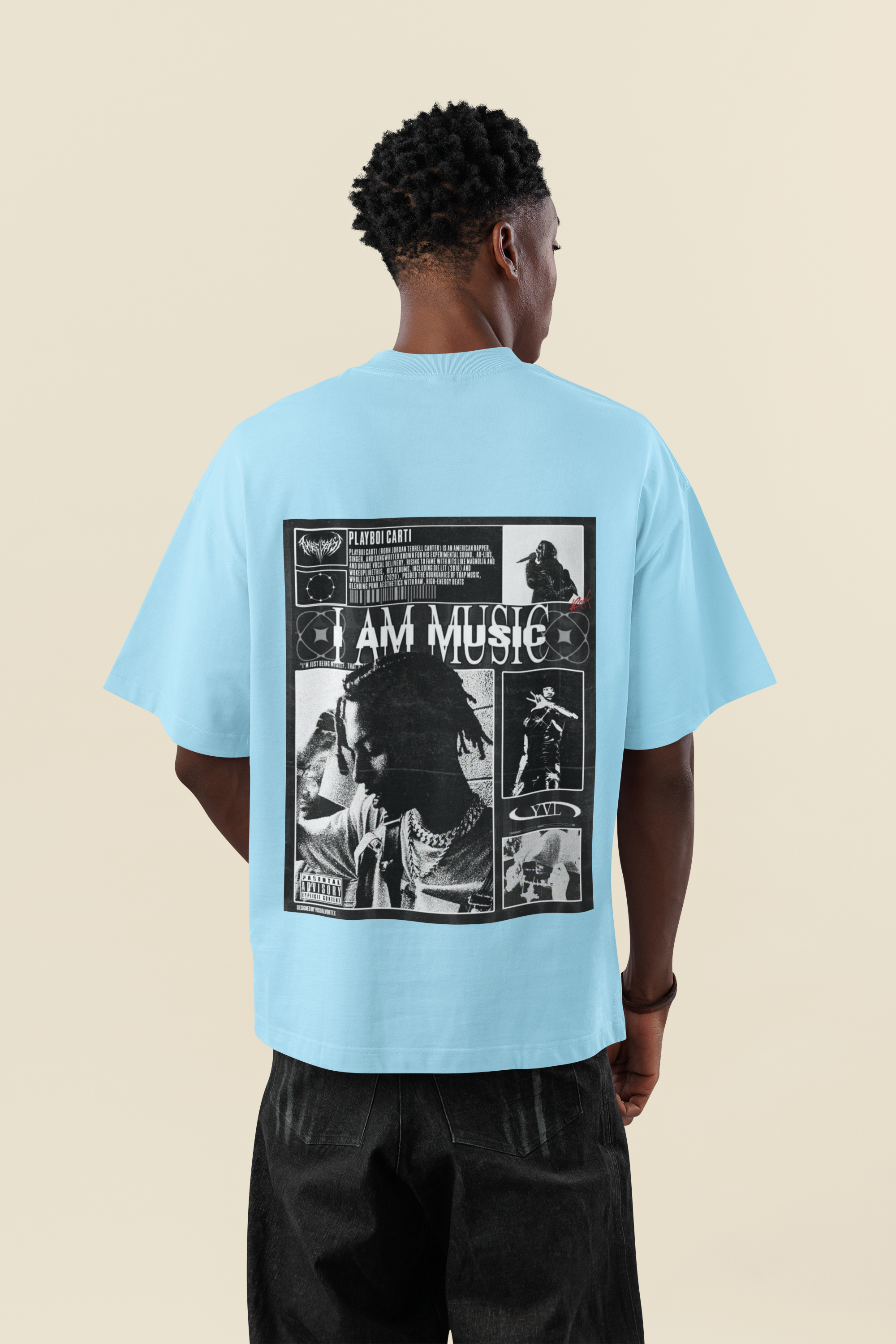 Unisex Terry Oversized Tee