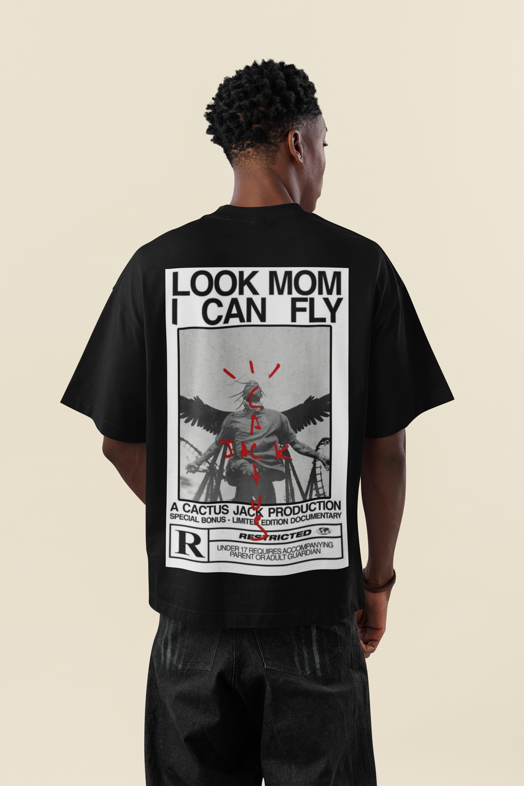 Unisex Terry Oversized Tee