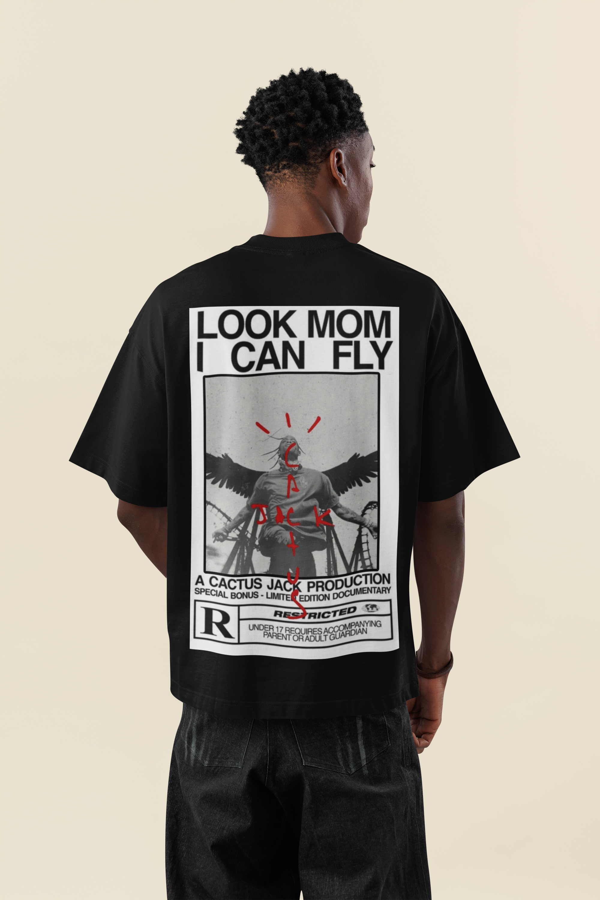 Unisex Terry Oversized Tee