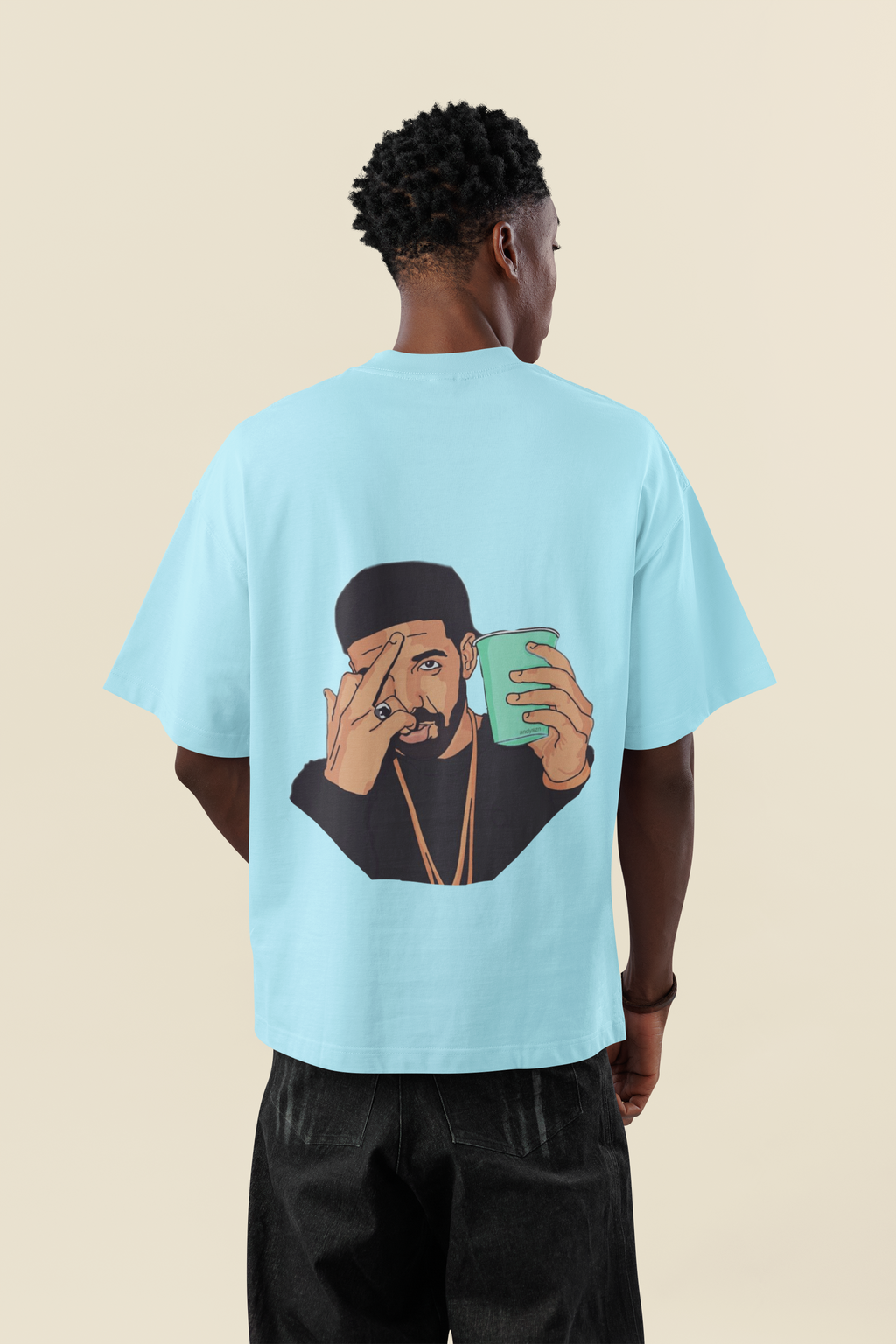 Unisex Terry Oversized Tee