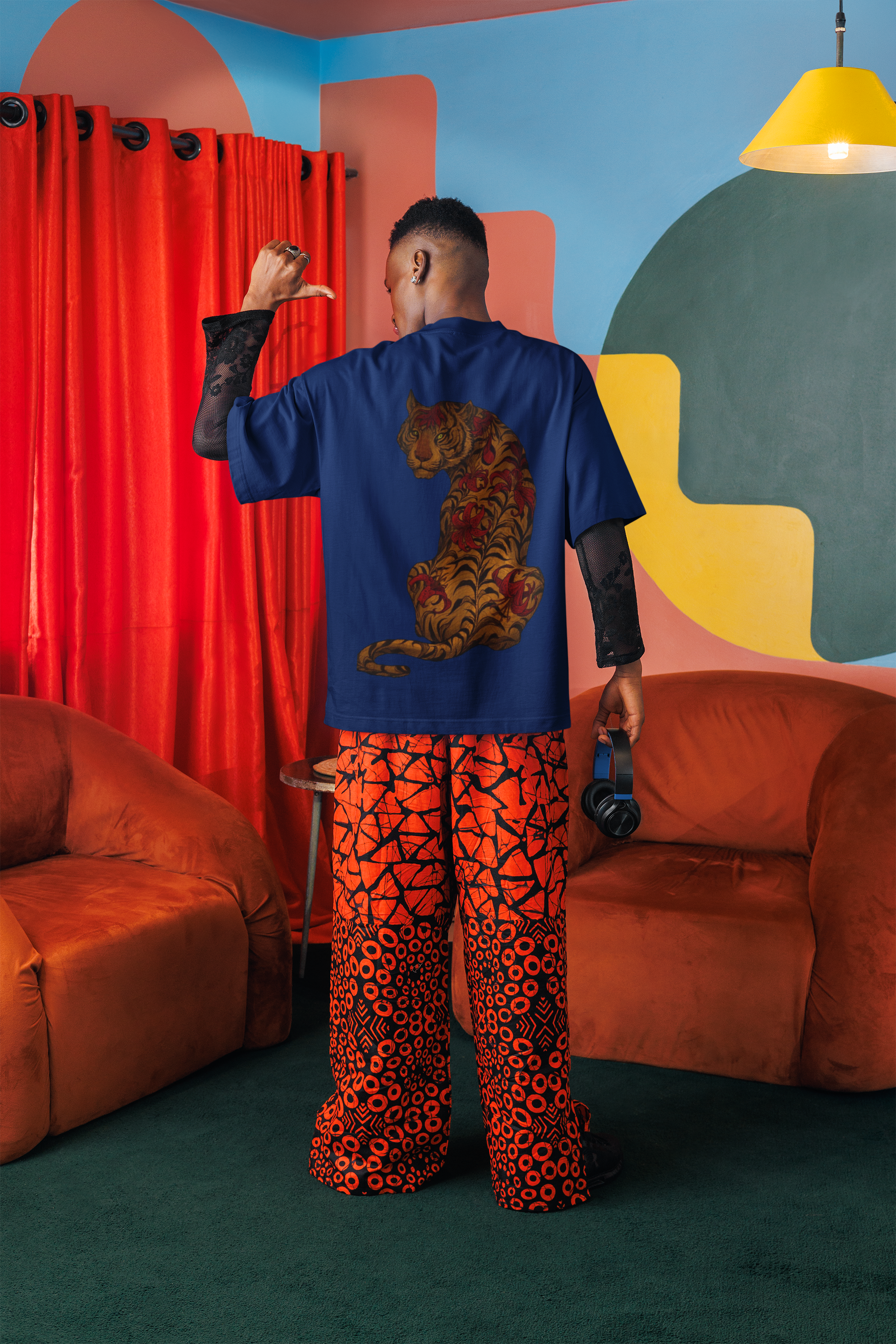 Blue Survivor Claw T-Shirt